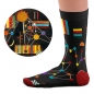 Preview: Socken Kunstwerke - Kandinsky "Geflecht von oben"